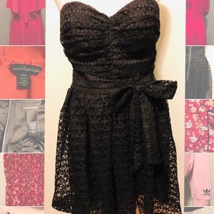 LACE Little Black Dress sz8 Moda International